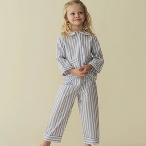 Doen Leaf Playsuit in INDIGO SORRENTO STRIPE